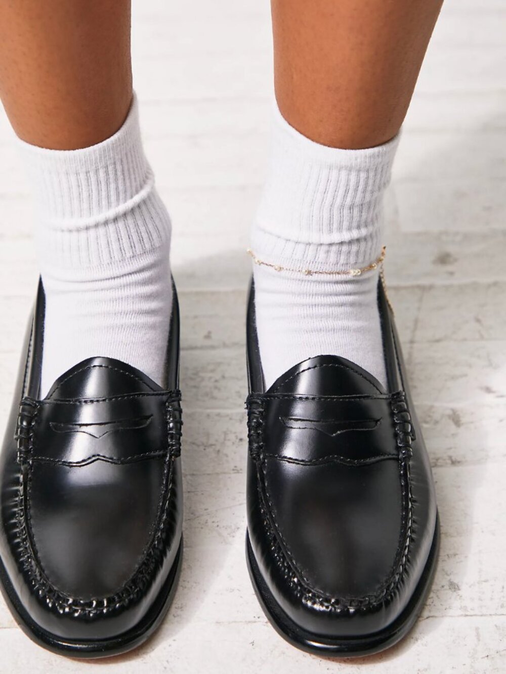 G.H. Bass Whitney Weejuns Penny Loafer - Black - 7.5